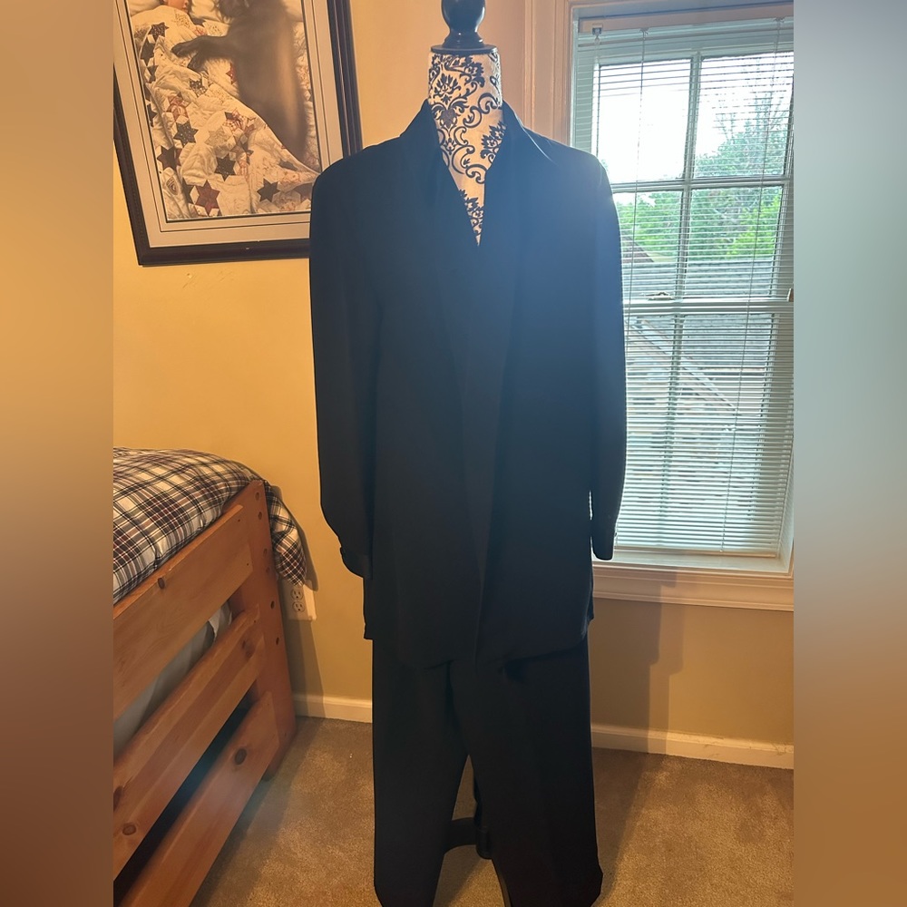 Black shirt and pants from Jones New York dress